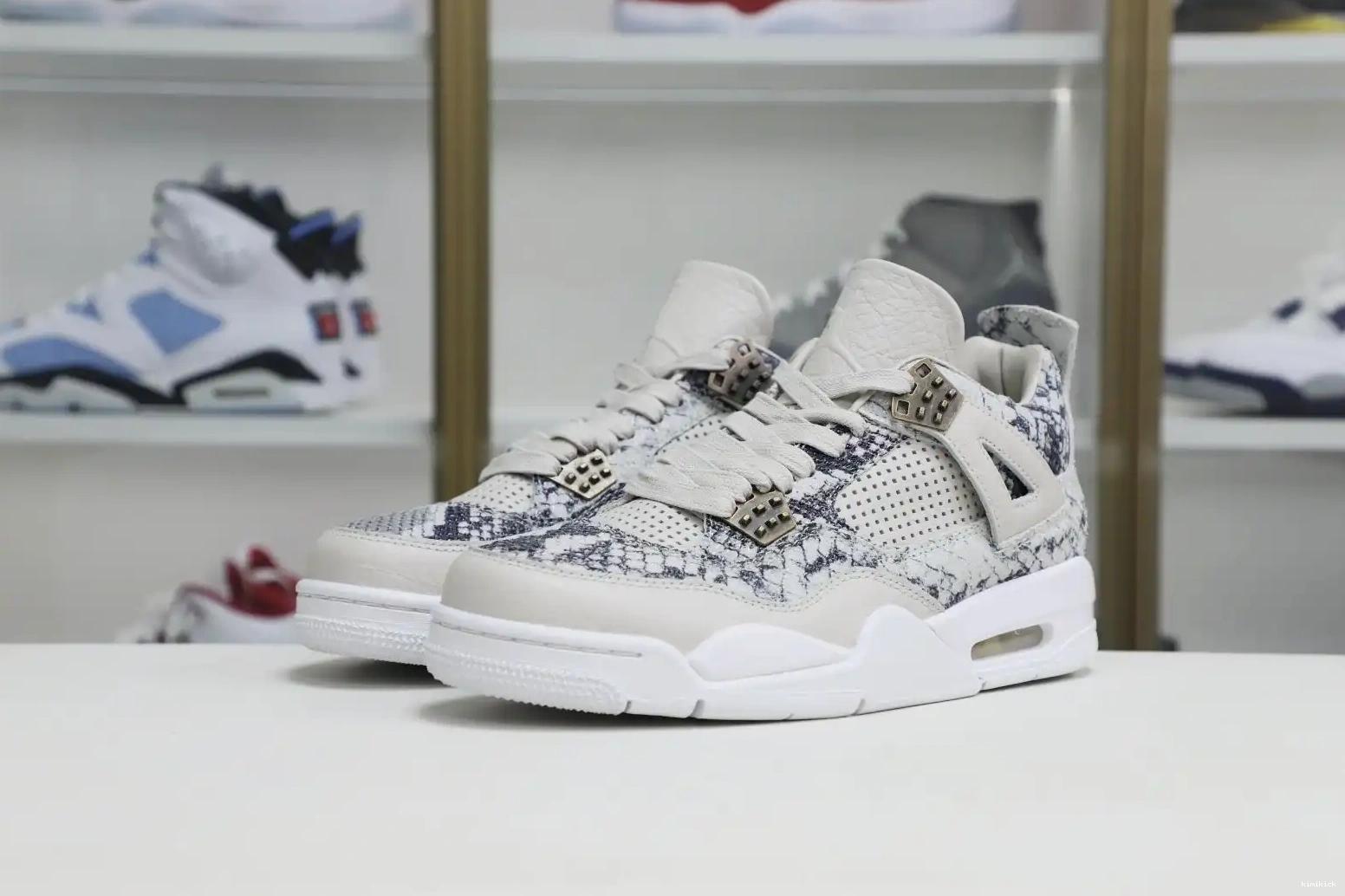 Jordan 4 snakeskin Air Jordan retro Kimikick 0620
